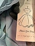 Unbranded 100% Polyester Solid Gray Blue Dress Size 8 - photo 3