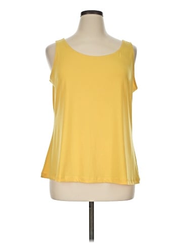Susan Graver Sleeveless T-Shirt (view 1)