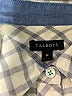 Talbots Checkered-gingham Ivory Long Sleeve Button-Down Shirt Size M - photo 7
