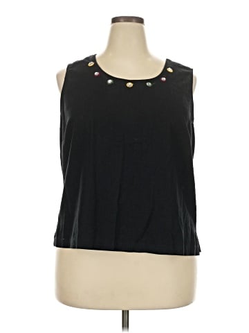 Leslie Fay Sleeveless T-Shirt (view 1)