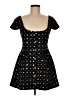 Guizio 100% Polyester Stars Black Cocktail Dress Size M - photo 1