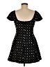 Guizio 100% Polyester Stars Black Cocktail Dress Size M - photo 2