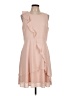 Worthington Solid Pink Cocktail Dress Size 12 - photo 1