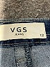 VGS Solid Blue Jeans Size 12 - photo 7