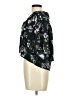 AFRM Floral Black Short Sleeve Blouse Size M - photo 5