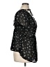 Torrid Black Short Sleeve Blouse Size 1X Plus (1) - photo 4
