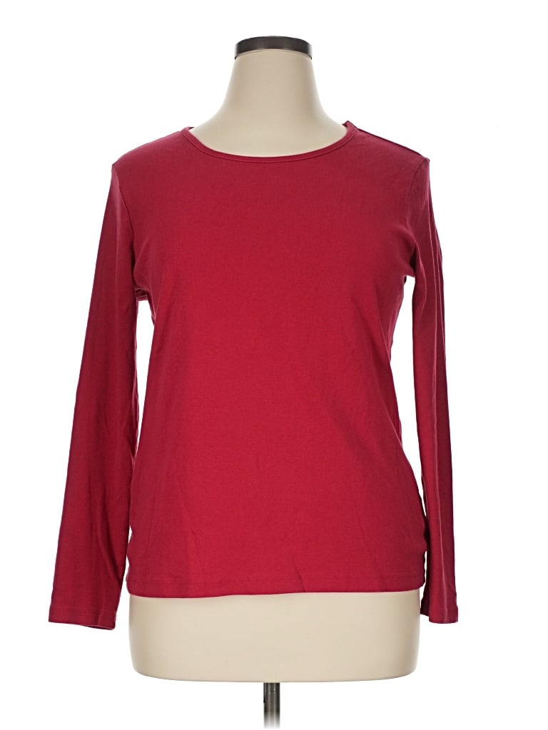 Pre-owned White Stag Long Sleeve T-shirt In Red