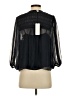 Unsubscribed Black 3/4 Sleeve Blouse Size XS - photo 2