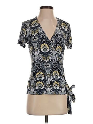 Ann Taylor LOFT Outlet Short Sleeve Blouse (view 1)