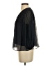 Unsubscribed Black 3/4 Sleeve Blouse Size XS - photo 5