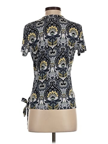 Ann Taylor LOFT Outlet Short Sleeve Blouse (view 2)