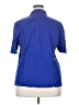 DressBarn Stars Blue Short Sleeve Blouse Size 22 - photo 2