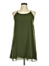 Naked Zebra 100% Polyester Green Sleeveless Blouse Size M - photo 1