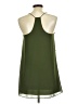 Naked Zebra 100% Polyester Green Sleeveless Blouse Size M - photo 2