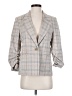 Evereve Plaid Gray Blazer Size S - photo 1