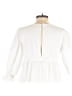 Sunday Best 100% Cotton White Romper Size S - photo 2