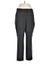 H&M Chevron-herringbone Gray Dress Pants Size 12 - photo 1