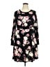 Torrid Floral Black Casual Dress Size 2X Plus (2) - photo 1