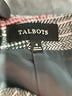 Talbots Plaid Gray Formal Skirt Size 4 - photo 4