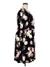 Torrid Floral Black Casual Dress Size 2X Plus (2) - photo 4