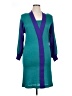 AMI Color Block Teal Casual Dress Size 14 (estimated) - photo 1