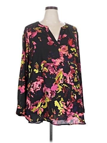 Ava & Viv Long Sleeve Blouse (view 1)