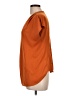 INC International Concepts 100% Polyester Orange Short Sleeve Blouse Size L - photo 5