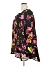 Ava & Viv 100% Polyester Floral Black Long Sleeve Blouse Size 3X - photo 5