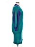 AMI Color Block Teal Casual Dress Size 14 (estimated) - photo 4