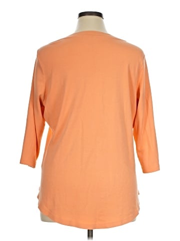 Isaac Mizrahi LIVE! 3/4 Sleeve Top (view 2)