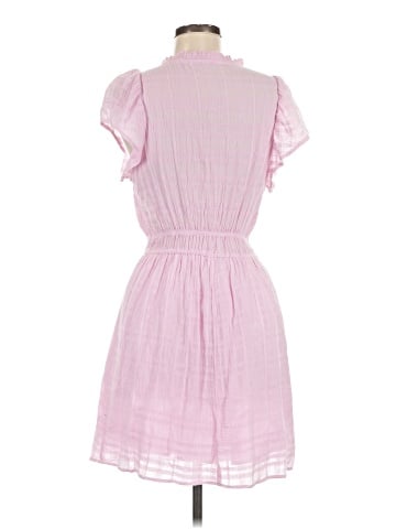 Self Contrast Casual Dress (view 2)