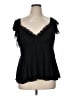 Torrid Black Sleeveless Blouse Size 1X Plus (1) - photo 1
