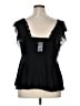 Torrid Black Sleeveless Blouse Size 1X Plus (1) - photo 2