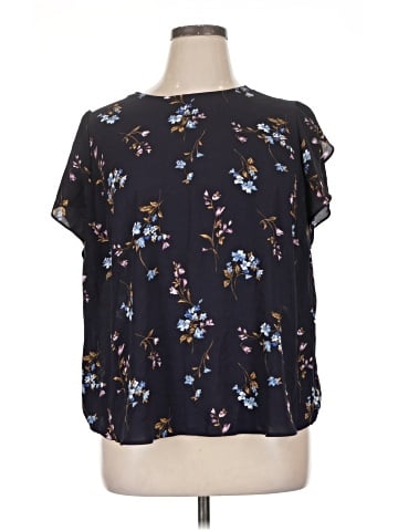 PREMISE Short Sleeve Blouse (view 1)