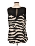 CAbi 100% Polyester Black Sleeveless Blouse Size L - photo 2