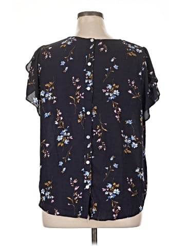 PREMISE Short Sleeve Blouse (view 2)