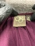 One September Burgundy Long Sleeve Blouse Size S - photo 7
