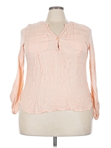 Merona Long Sleeve Blouse (view 1)