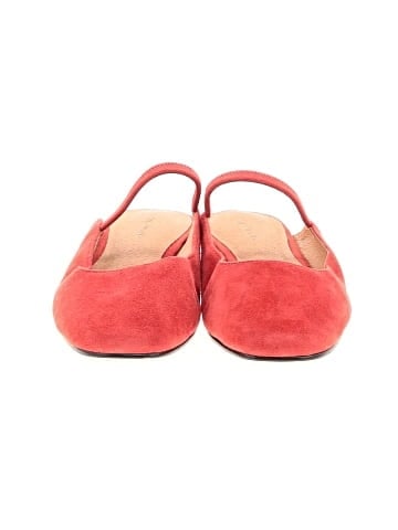 Madewell The Greta Ballet Flat Mule in Suede (view 2)