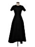 Unbranded Solid Black Cocktail Dress Size 2 - photo 1