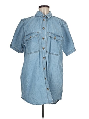 Universal Thread Denim Vest (view 1)