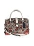 Coach 100% Leather Floral Multi Color White Leather Satchel One size - photo 1