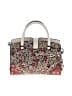 Coach 100% Leather Floral Multi Color White Leather Satchel One size - photo 3
