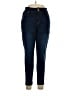 Assorted Brands Solid Blue Jeans Size 16 - photo 1