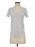 Athleta Silver Short Sleeve T-Shirt Size XXS - photo 1