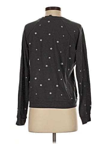 Aqua Long Sleeve Top (view 2)