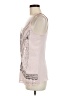 Express 100% Polyester Silver Tank Top Size M - photo 5