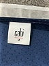 CAbi 100% Polyester Blue 3/4 Sleeve Blouse Size M - photo 7