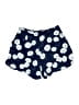 Wet Seal 100% Rayon Floral Blue Shorts Size XS - photo 2