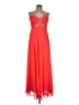 Xscape 100% Polyester Red Cocktail Dress Size 12 - photo 1